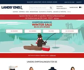 Landsend.de(Lands’ End) Screenshot