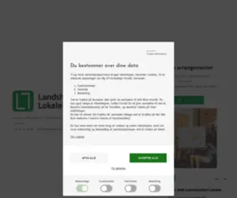 Landsholdet-Lokaler.dk(Landsholdet Lokaler) Screenshot