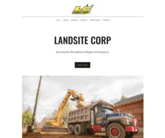 Landsitecorp.com(Landsite Corp) Screenshot