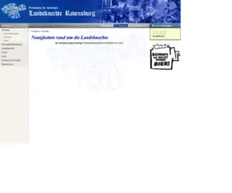 Landsknechte.org(Unbenanntes Dokument) Screenshot