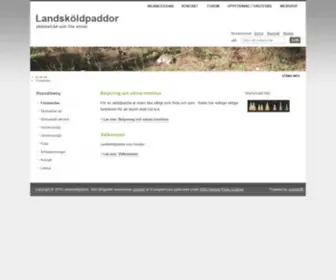 Landskoldpaddor.se(Landsköldpaddor) Screenshot