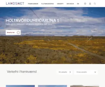 Landsnet.is(Landsnet) Screenshot