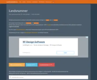 Landsnummer.nu(Till) Screenshot