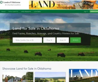 Landsofoklahoma.com(Landsofoklahoma) Screenshot