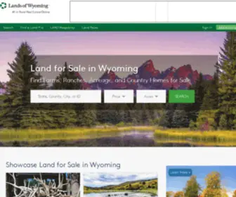 Landsofwyoming.com(Landsofwyoming) Screenshot