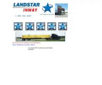 Landstar-Inway.com(Landstar Inway) Screenshot