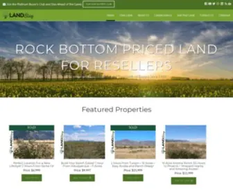 Landstay.com(Land for Sale Rock Bottom Priced Wholesale Land) Screenshot