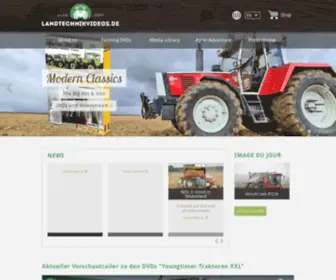 Landtechnikvideos.de(Landtechnik DVDs) Screenshot