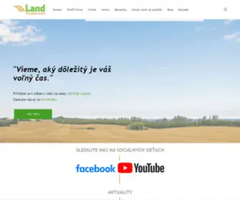 Landtechnologies.sk(Predaj a servis poľnohospodárskej techniky) Screenshot