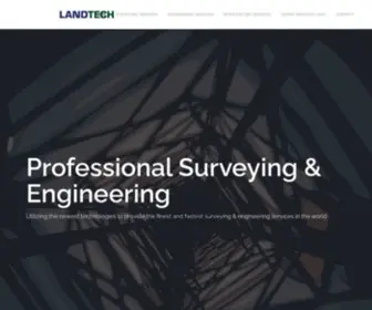 Landtechps.com(Professional Surveying and Engineering) Screenshot