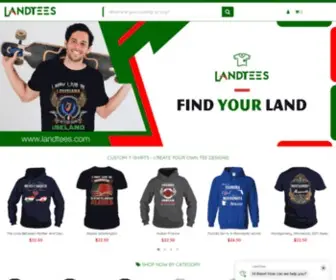 Landtees.com(Your home) Screenshot