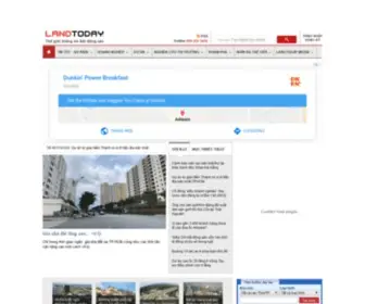 Landtoday.net(Thế giới thông tin bất động sản) Screenshot