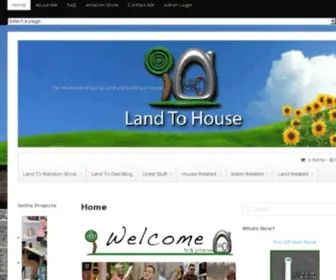 Landtohouse.com(The Adventure of buying Land and Building a House) Screenshot