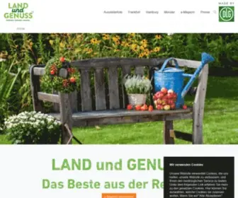 Landundgenuss.de(Land & Genuss) Screenshot