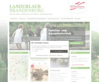 Landurlaub-Brandenburg.de(Landurlaub Brandenburg) Screenshot