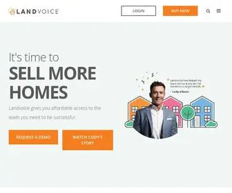 Landvoice.com(Build your real estate business with FSBO (for sale by owner)) Screenshot