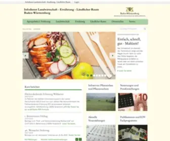 Landwirtschaft-BW.info(Ernährung) Screenshot
