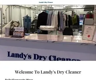 Landysdrycleaner.com.au(Landy's Dry Cleaner) Screenshot