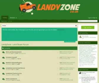 Landyzone.co.uk Screenshot