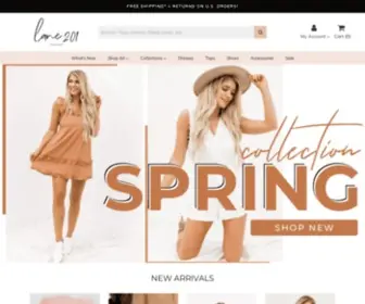Lane201.com(Lane 201 Women's Clothing Boutique) Screenshot