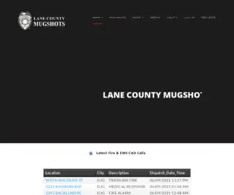 Lanecountymugshots.com(Lane County Mugshots) Screenshot