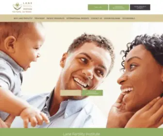 Lanefertilityinstitute.com(Lane Fertility Institute) Screenshot