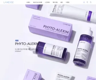 Laneige.co.kr(라네즈 공식 브랜드몰) Screenshot