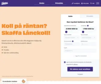 Lanekoll.se(ᐅ) Screenshot