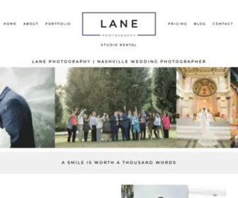 Lanephotographyonline.com(Nashville wedding photographers) Screenshot