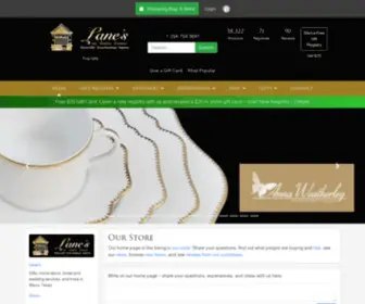 Lanesonaustin.com(Home page for Lane's in Waco) Screenshot