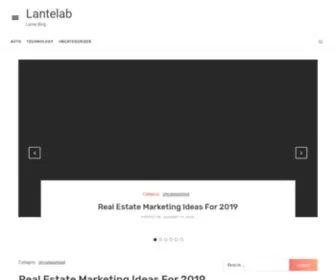 Lanetalab.com(Lante Blog) Screenshot