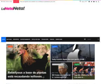 Lanetaneta.com(La Neta Neta) Screenshot