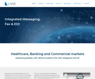 Lanetelecom.com(Lane) Screenshot