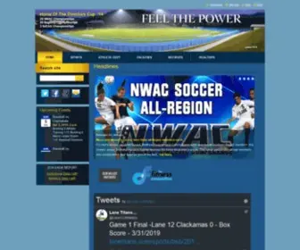 Lanetitans.net(Lane Community College Athletics) Screenshot