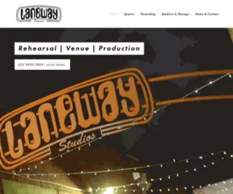 Lanewaystudios.com.au(Laneway Studios) Screenshot