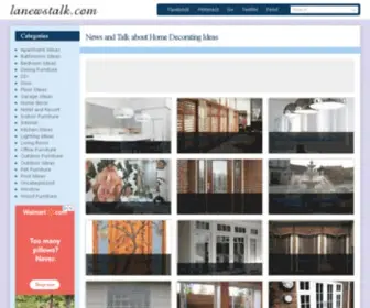 Lanewstalk.com(News and Talk about Home Decorating Ideas) Screenshot
