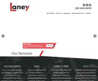 Laneydrilling.com(Laney Directional Drilling) Screenshot