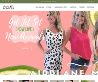 Laneylus.com(Laney Lu's Boutique in Redwood Falls) Screenshot