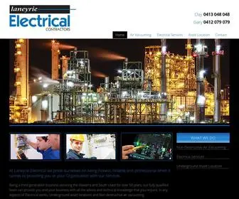 Laneyrieelectrical.com.au(Laneyrie Electrical) Screenshot