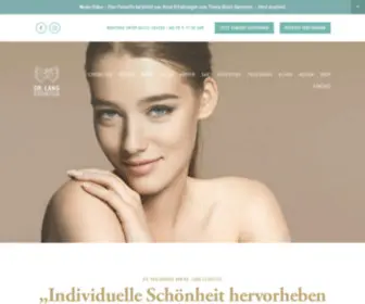 Lang-Esthetics.de(Ästhetische plastische Chirurgie) Screenshot