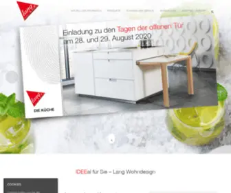 Lang-Kuechen.ch(Lang Küchen AG) Screenshot