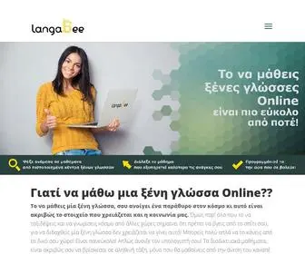 Langabee.com(Langabee) Screenshot