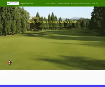 Langaragolfclub.com(Langara Mens Club) Screenshot