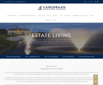 Langebaanestate.co.za(Langebaan Country Estate) Screenshot