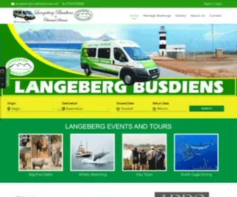 Langebergbus.co.za(Langeberg) Screenshot