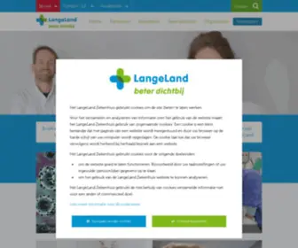 Langeland.nl(Het LangeLand Ziekenhuis) Screenshot