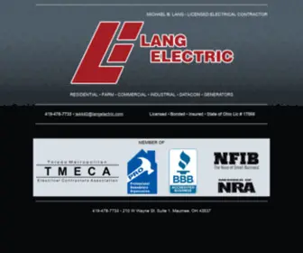 Langelectric.com(Farm) Screenshot