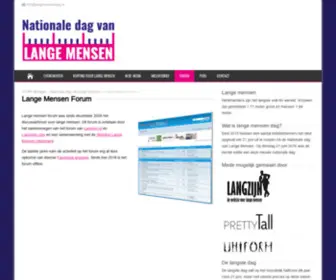 Langemensenforum.nl(Lange Mensen Forum) Screenshot