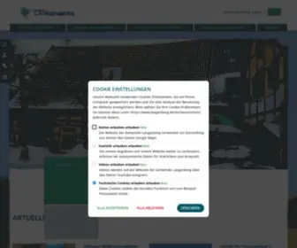 Langenberg.de(Gemeindeverwaltung Langenberg) Screenshot