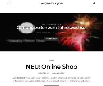 Langendorfcycles.de(Langendorf Cycles) Screenshot